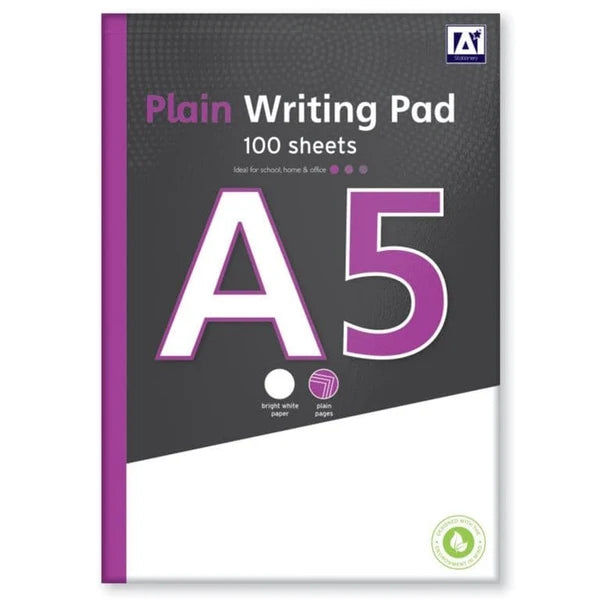 A5 Ruled Writing Pads 100 sheets