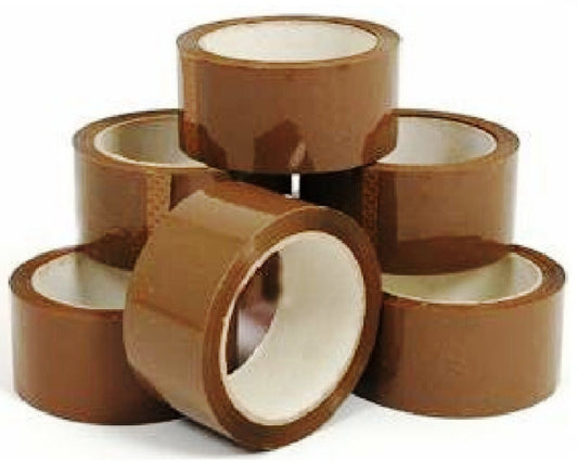 Brown Tape 48mm x 66m 36 Rolls (box)